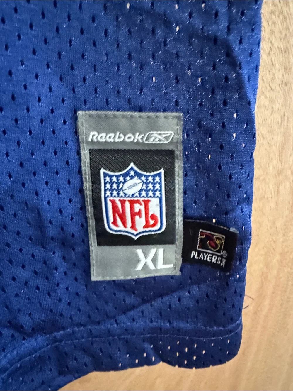Reebok New York Giants Royal Blue #21 Football Jersey